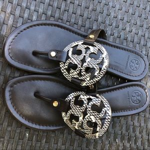 Tory Burch Miller Sandals Flip-Flops / Sz 9